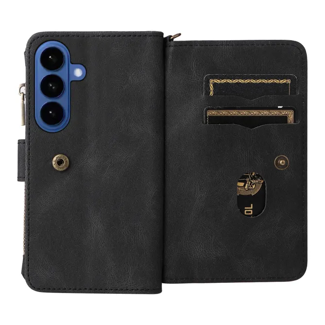 Housse portefeuille Samsung Galaxy S26 Plus à lanière