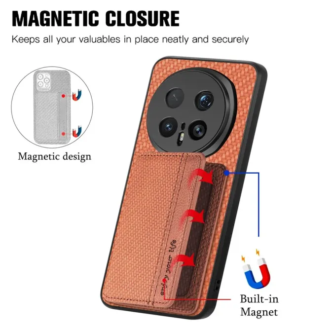 Coque Honor Magic 8 Pro Style Fibre de Carbone | Dorian