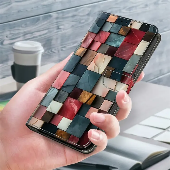 Housse Xiaomi Poco M8 / Redmi Note 15 Briques Colorées