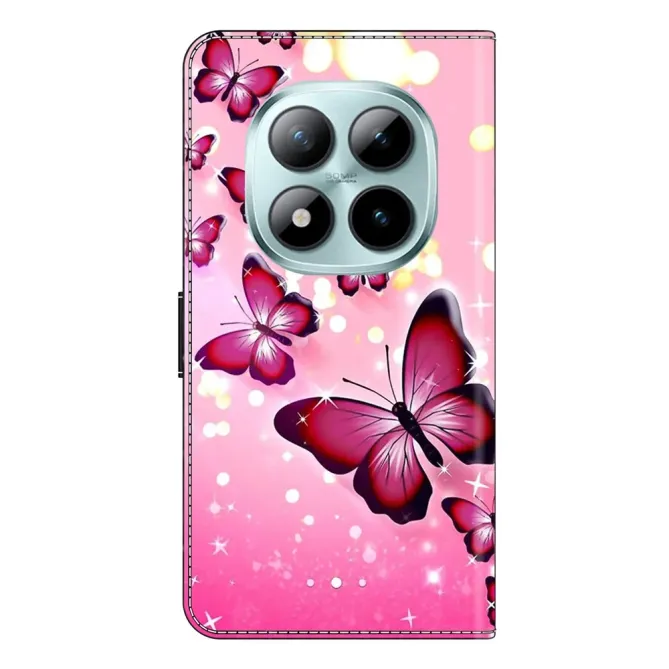 Housse Xiaomi Poco M8 5G / Redmi Note 15 Papillons Scintillants