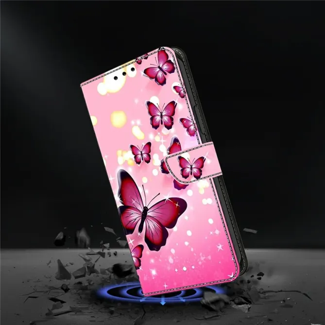 Housse Xiaomi Poco M8 5G / Redmi Note 15 Papillons Scintillants