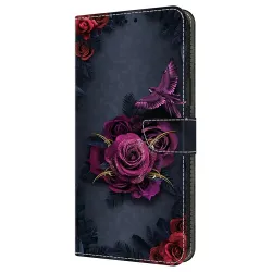 Housse Xiaomi Poco M8 5G / Redmi Note 15 Fleurs Violettes