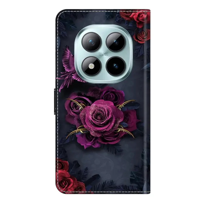 Housse Xiaomi Poco M8 5G / Redmi Note 15 Fleurs Violettes