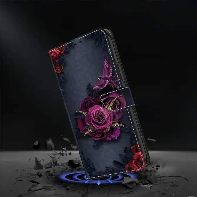 Housse Xiaomi Poco M8 5G / Redmi Note 15 Fleurs Violettes