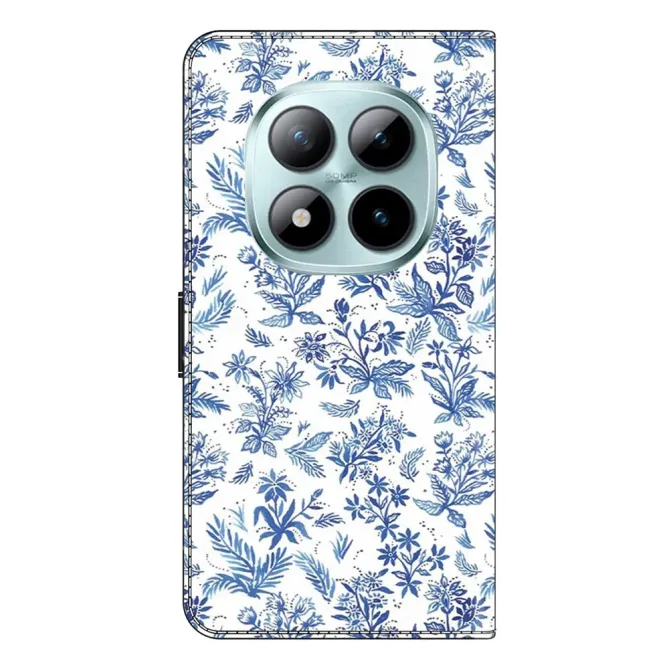 Housse Xiaomi Poco M8 5G / Redmi Note 15 Porcelaine Bleue