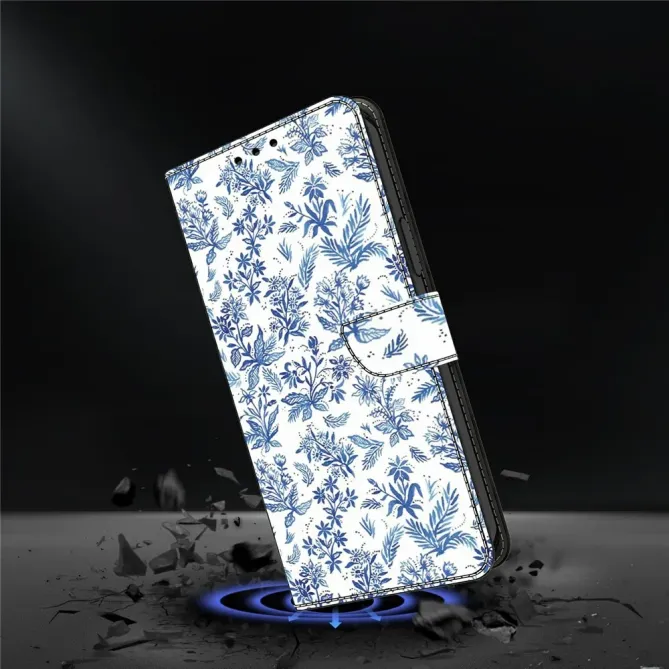 Housse Xiaomi Poco M8 5G / Redmi Note 15 Porcelaine Bleue