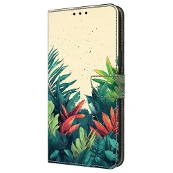 Housse Xiaomi Poco M8 5G / Redmi Note 15 Feuilles Tropicales