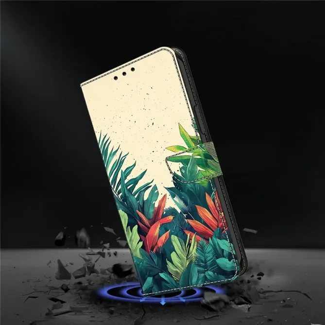 Housse Xiaomi Poco M8 5G / Redmi Note 15 Feuilles Tropicales