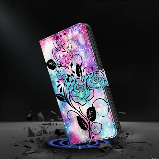 Housse Xiaomi Poco M8 5G / Redmi Note 15 Roses Galactiques