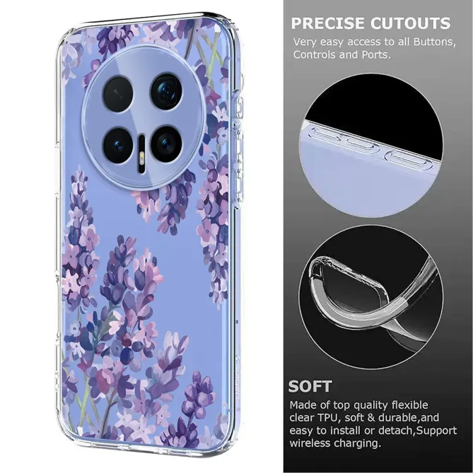 Coque Honor Magic 8 Pro lavande violette