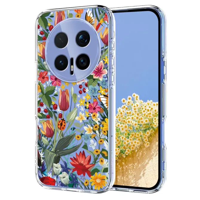 Coque Honor Magic 8 Pro prairie fleurie