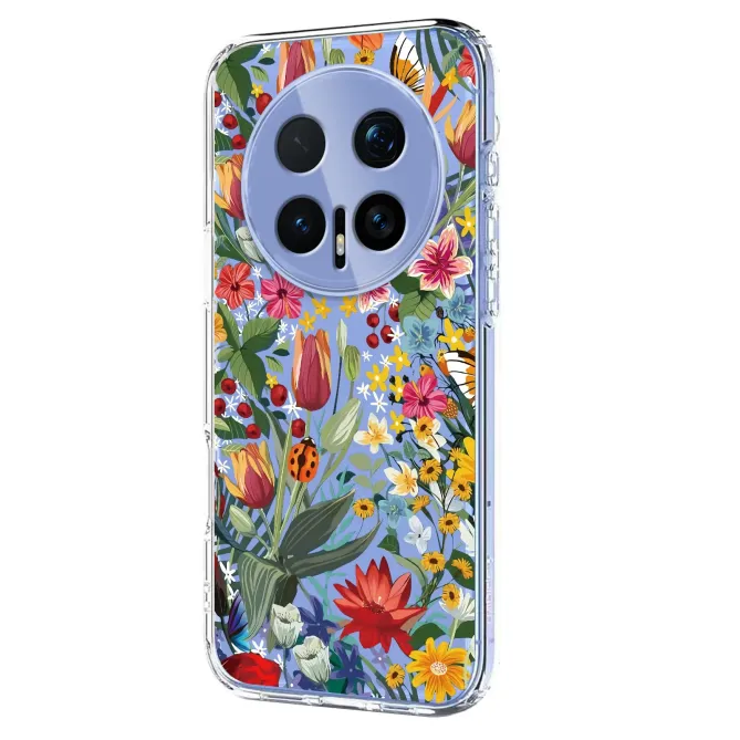 Coque Honor Magic 8 Pro prairie fleurie