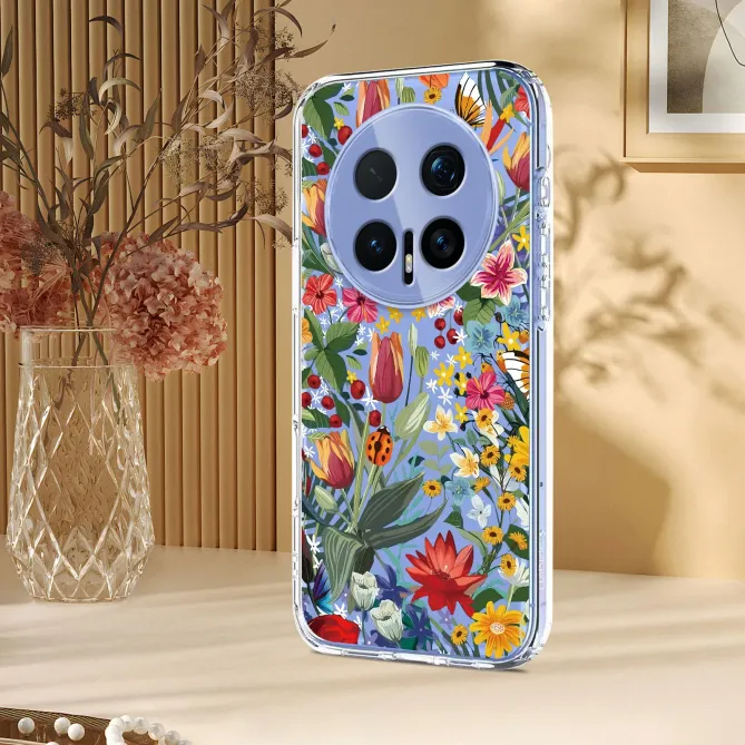 Coque Honor Magic 8 Pro prairie fleurie