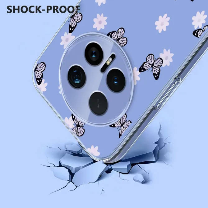 Coque Honor Magic 8 Pro papillons pastel