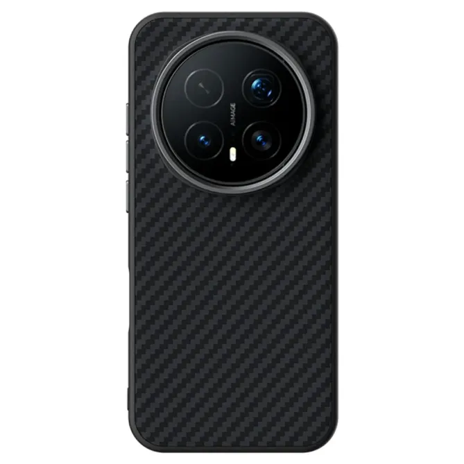 Coque Honor Magic 8 Pro Magnétique Texture Fibre de Carbone