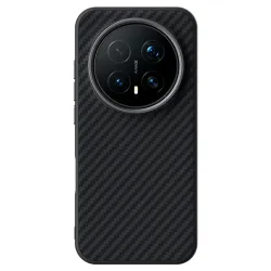 Coque Honor Magic 8 Pro Magnétique Texture Fibre de Carbone