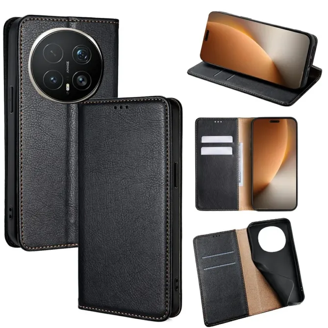 Flip cover Honor Magic 8 Pro PURE simili cuir