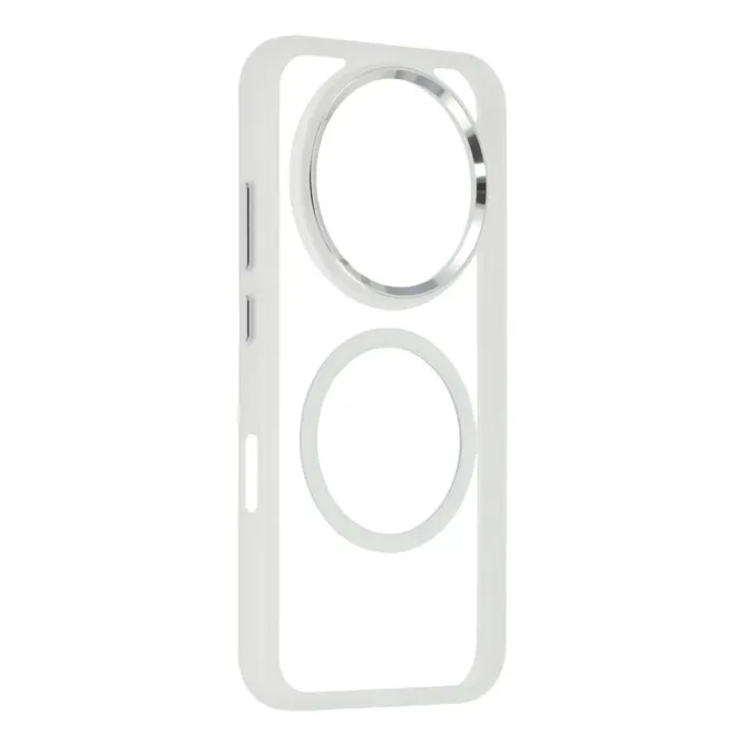 Coque Honor Magic 8 Pro Bi-matière Transparente Magnétique