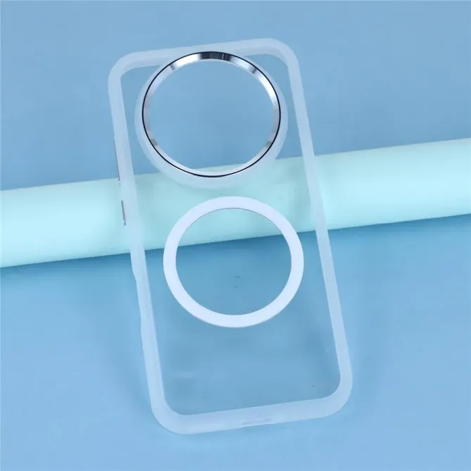Coque Honor Magic 8 Pro Bi-matière Transparente Magnétique