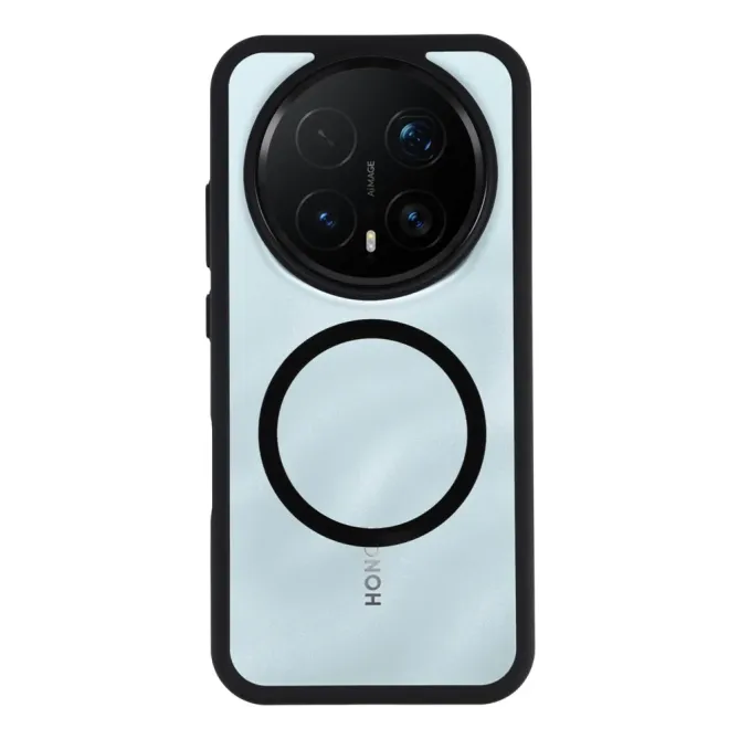Coque Honor Magic 8 Pro Bi-matière Transparente Magnétique