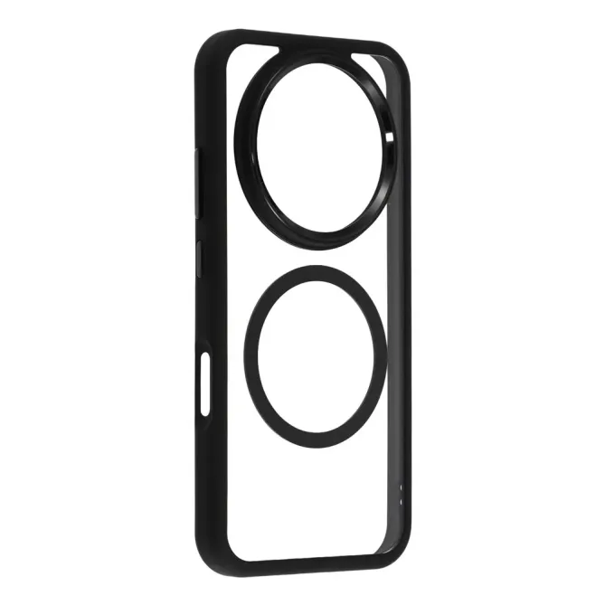Coque Honor Magic 8 Pro Bi-matière Transparente Magnétique