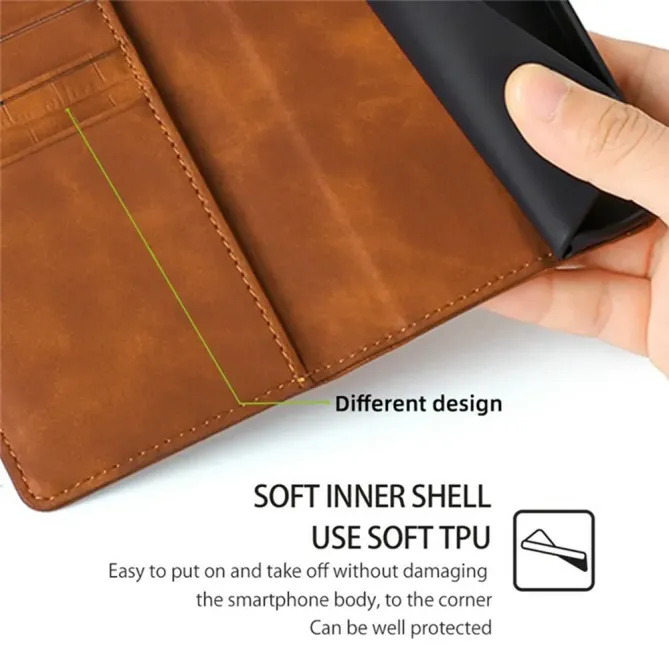 Housse Honor Magic 8 Pro simili cuir effet peau de crocodile