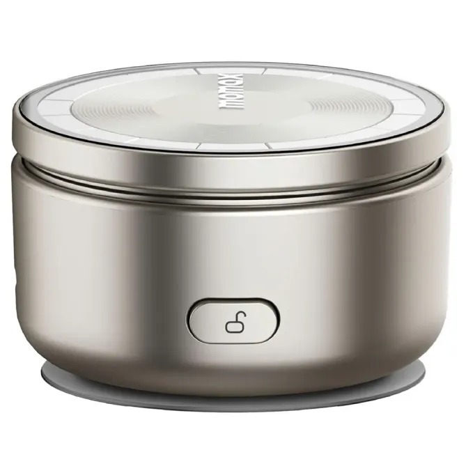 Support Magnétique Électrique - Rotation 360° Ventouse Auto