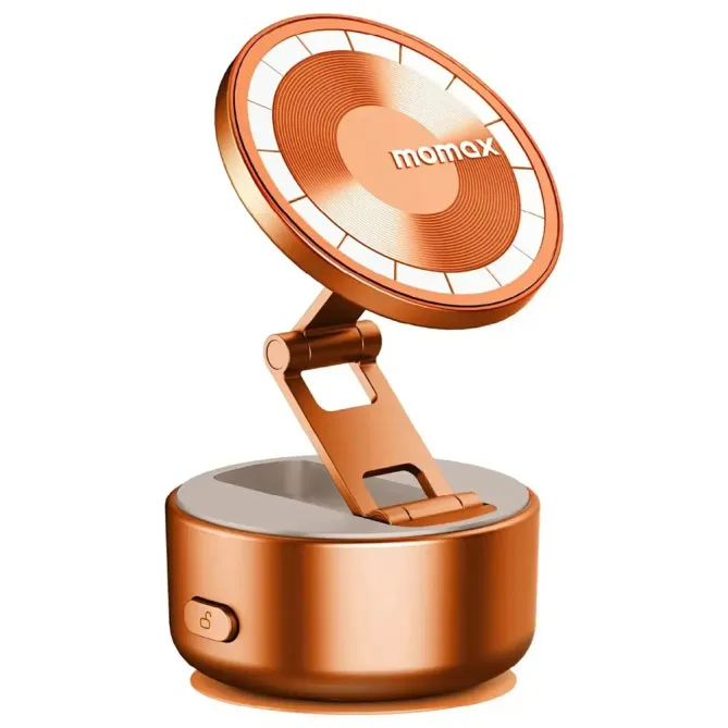 Support Magnétique Électrique - Rotation 360° Ventouse Auto