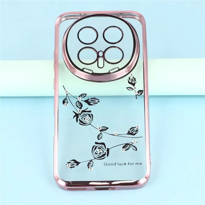 Coque Honor Magic 8 Pro Fleur Strass