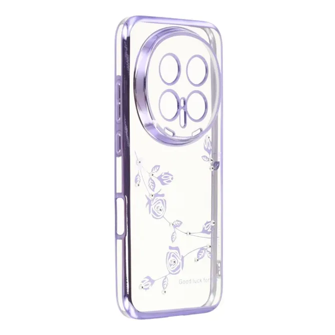 Coque Honor Magic 8 Pro Fleur Strass