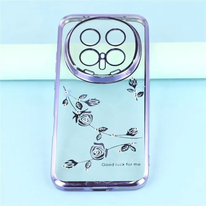 Coque Honor Magic 8 Pro Fleur Strass
