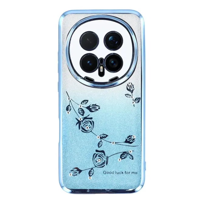 Coque Honor Magic 8 Pro Fleur Strass Dégradé