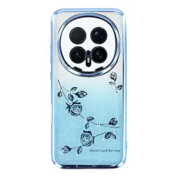 Coque Honor Magic 8 Pro Fleur Strass Dégradé