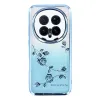 Coque Honor Magic 8 Pro Fleur Strass Dégradé