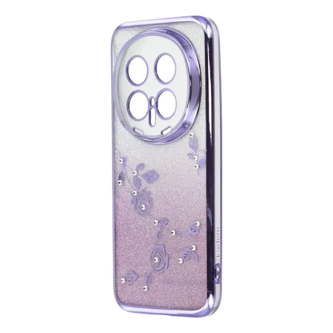 Coque Honor Magic 8 Pro Fleur Strass Dégradé