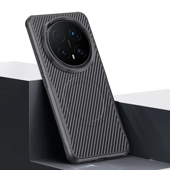 Coque Honor Magic 8 Pro Finition Carbone Coins Renforcés