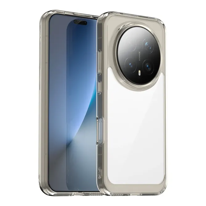 Coque Honor Magic 8 Pro Transparente Contour Couleuré avec Verre Tremp