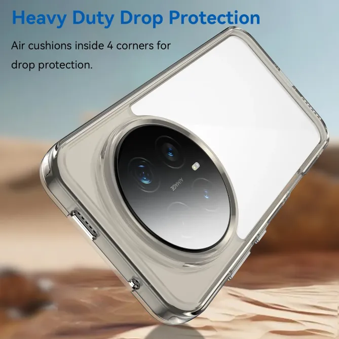 Coque Honor Magic 8 Pro Transparente Contour Couleuré avec Verre Tremp