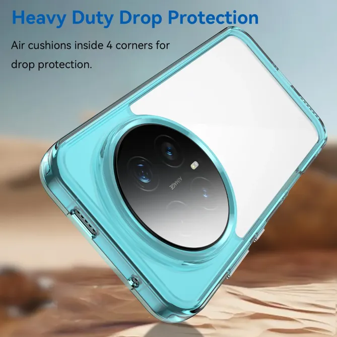 Coque Honor Magic 8 Pro Transparente Contour Couleuré avec Verre Tremp