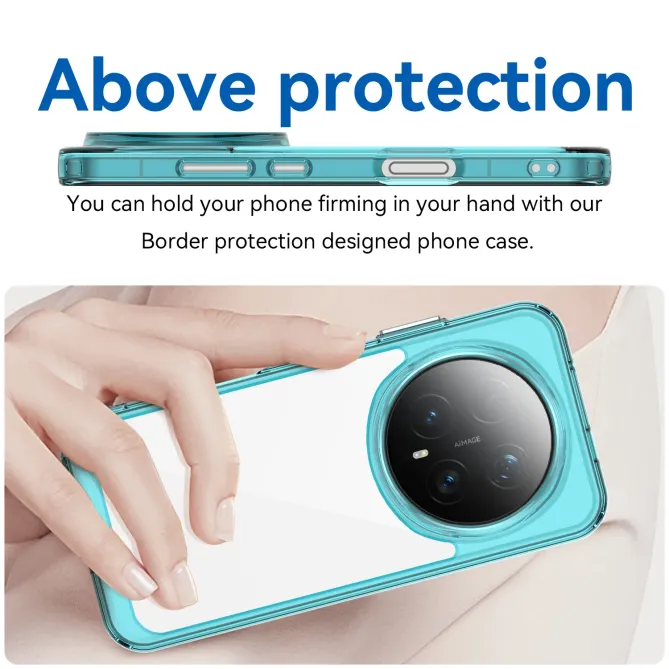 Coque Honor Magic 8 Pro Transparente Contour Couleuré avec Verre Tremp