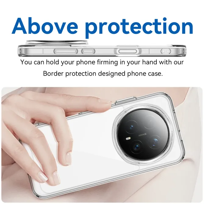 Coque transparente Honor Magic 8 Pro avec écran en verre trempé