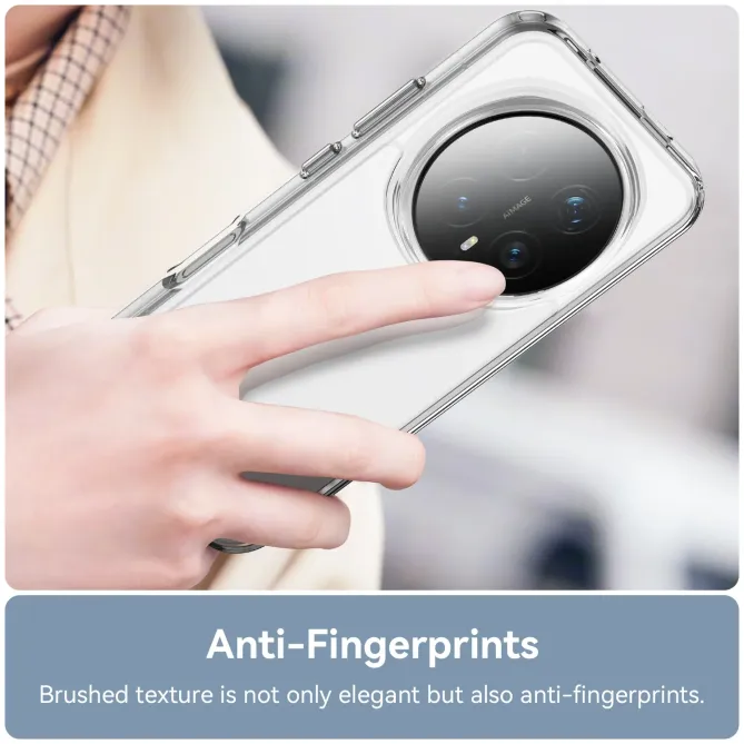 Coque transparente Honor Magic 8 Pro avec écran en verre trempé