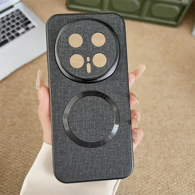 Coque Honor Magic 8 Pro Magnétique avec revêtement Tissu