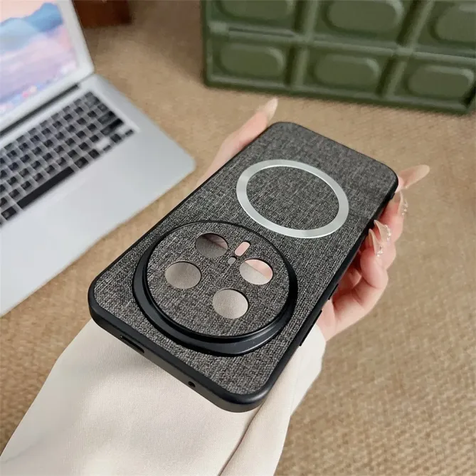 Coque Honor Magic 8 Pro Magnétique avec revêtement Tissu