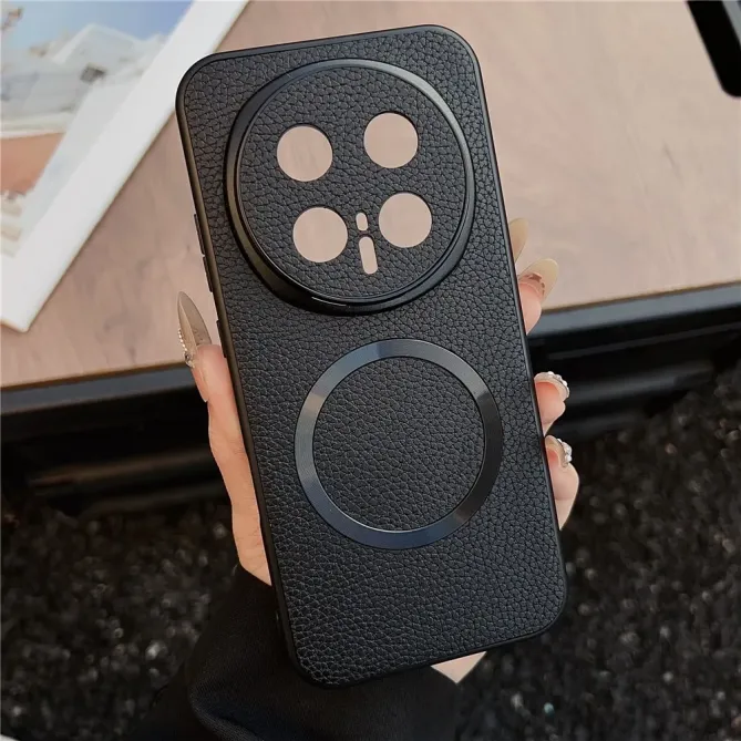 Coque Honor Magic 8 Pro Cuir Grainé Magnétique | PULSE