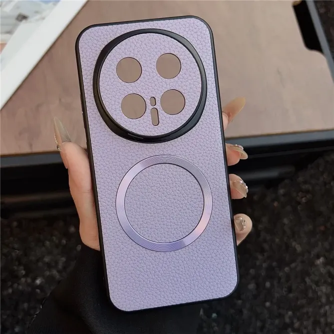 Coque Honor Magic 8 Pro Cuir Grainé Magnétique | PULSE
