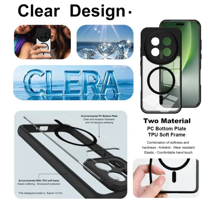 Coque Honor Magic 8 Pro Transparente Magnétique IMAK UX-9A