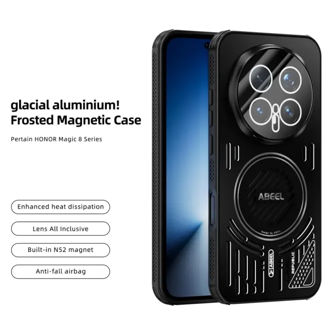 Coque Honor Magic 8 Pro magnétique aluminium