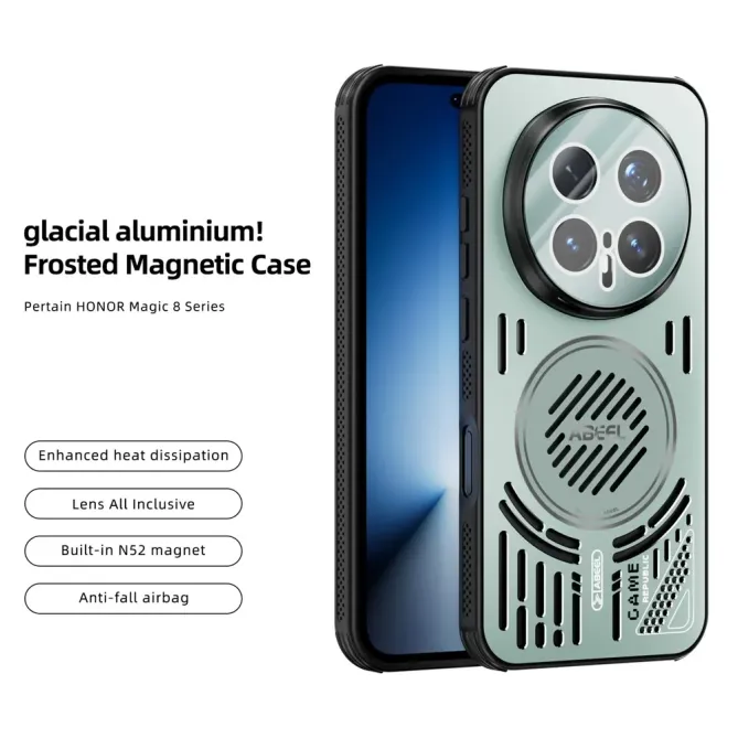 Coque Honor Magic 8 Pro magnétique aluminium