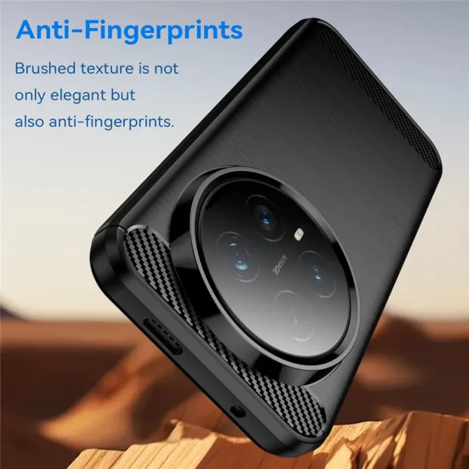 Coque Honor Magic 8 Pro flexible effet brossé